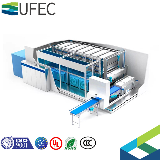 Fabricant industriel UFEC traitement des fruits et légumes surgelés tunnels de congélation iqf machines de surgélation