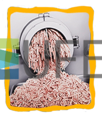 Hachoir à viande sanitaire en acier inoxydable commercial hacher hacher la machine de coupe