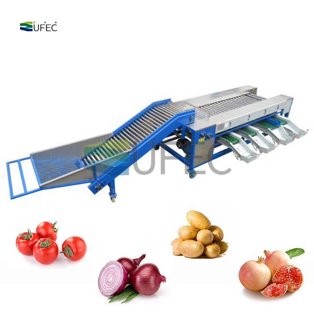 Machine de classement de niveleuse de fruits et légumes